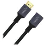 Cruxtec 1m HDMI Male to Female Extension Cable 48Gbps - 8K/60Hz & 4K/120Hz - Backwards Compatible with HDMI 18Gbps