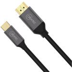 Cruxtec 2m USB-C to HDMI Cable 18Gbps - 4K/60Hz Supports DP Alt Mode