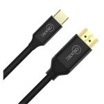Cruxtec 2m USB-C to HDMI Cable 48Gbps - 8K/60Hz & 4k/120Hz & 2k/240Hz - Supports Dynamic HDR - DP Alt Mode