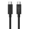Cruxtec 1m USB-C to USB-C Cable - Full Feature for Syncing & Charging ( 240W - 40Gbps - 4K/120Hz ) - Compatible with Thunderbolt4 Cruxtec 1m USB-C to USB-C Cable - Full Feature for Syncing & Charging ( 240W - 40Gbps - 4K/120Hz ) - Compatible with Thunderbolt4