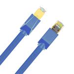 Cruxtec Cat8 Ethernet Cable - 0.5m - Blue -- 40Gb / SFTP Triple Shielding