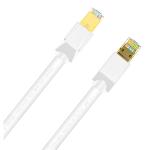 Cruxtec Cat8 Ethernet Cable - 20m - White 40Gb / SFTP Triple Shielding