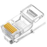 Cruxtec CAT6 UTP RJ45 Plug -  50 pieces / Jar