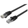 Cruxtec Cat6 Ethernet Cable - 0.3m - Black