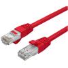 Cruxtec Cat6 Ethernet Cable - 1m - Red