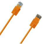 Cruxtec Cat6A Ultra Slim Ethernet Cable - 2m - Orange