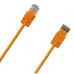Cruxtec Cat6A Ultra Slim Ethernet Cable - 3m - Orange