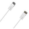 Cruxtec Cat6A Ultra Slim Ethernet Cable - 20m - White