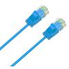 Cruxtec Cat6A Ultra Slim Ethernet Cable - 1m - Blue Cruxtec Cat6A Ultra Slim Ethernet Cable - 1m - Blue