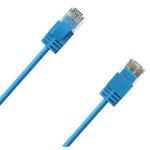 Cruxtec Cat6A Ultra Slim Ethernet Cable - 20m - Blue