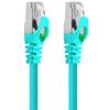 Cruxtec Cat7 Ethernet Cable - 15m - Green 10Gb / SFTP Triple Shielding / Oxygen Free Copper Conductor / Gold-plated RJ45 Connectors with Nickel-plated Copper Shell /  Fluke Test Passed