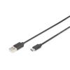 Digitus AK-300154-018-S USB-C Male to USB-A Male Cable - 1.8m Digitus AK-300154-018-S USB-C Male to USB-A Male Cable - 1.8m