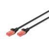 Digitus DK-1617-020/BL Cat6 UTP Patch Lead - 2m - Black