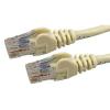 Dynamix PL-C6A-15 Cat6 RJ45 Patch Lead - 15m - Beige UTP - T568A - 250MHz - 24AWG - Slimline - Snagless - Gold Plated