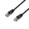 Dynamix PLK-AUGS-2 Cat6A RJ45 Patch Lead - 2m - Black S/FTP - Shielded - 10G - 26AWG - 500MHz - Gold Plated