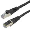 Dynamix PLK-AUGS-5 Cat6A RJ45 Patch Lead - 5m - Black S/FTP - Shielded - 10G - 26AWG - 500MHz - Gold Plated