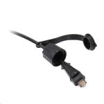 Dynamix IPR-C6-1 Cat6 RJ45 Patch Lead - 1m IP67 Rated - Protective Boot