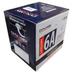 Dynamix C-C6A1L-SLDGREY Cat6A S/FTP Cable Roll - Grey 305m 500MHz, 23AWGx4P LSZH Jacket, Supplied on Plastic Reel, Box