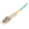 Dynamix FLLCLCOM4AQ1  1M 50u LC/LC OM4 Fibre Lead (Duplex, Multimode) Aqua LSZH Jacket