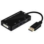 Dynamix C-DP-MULTI DisplayPort 4-in-1 Adaptor DisplayPort Male to HDMI, DVI, VGA Female