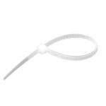 Dynamix DY1204N 4.6 x 120mm Natural Cable Ties. Pack of 100. 230N/23.4kgs Tensile Strength. Made from U.L. Approved Nylon 6/6 with Flamability Rating of UL 94V-2