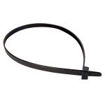 Dynamix DY4304B100 4.8 x 430mm UV Black Cable Ties Pack of 100 230N/23.4kgs Tensile Strength
