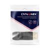 Dynamix A-DP-HDMIF-4K30 DisplayPort Male to HDMI Female Adapter. Passive Converter Max Res 4K30Hz (3840x2160)