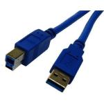 Dynamix C-U3AB-3 USB-A 3.0 to USB-B Cable - 3m - Blue