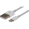 Dynamix C-IP5-1 USB 2.0 to Lightning Cable - 1m for Apple iPhone 5 / 5c / 5s / 6 / 6s / 7 / 8 / 10 / 12 - iPad 4 / Air / Air 2 - iPad mini / mini 2 / mini 3 - Not MFI Certified