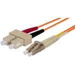 Dynamix FL-LCSC-2 OM1 LC to SC Fibre Lead - 2m 62.5 Micron - Duplex - Multimode