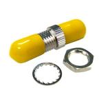 Dynamix A-FIBSTST-SSM Simplex Single-Mode ST to ST Fibre Joiner - Yellow Ceramic Sleeve