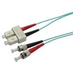 Dynamix FL-SCST50-2 OM3 SC to ST Fibre Lead - 2m 50 Micron - Duplex - Multimode