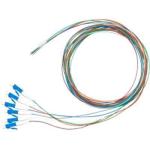 Dynamix FPT-OS1LC-6 OS1 LC Pigtail - 6 Pack - 2m Singlemode - Colour Coded - 900um - Tight Buffer