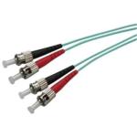 Dynamix FL-STST50-2 OM3 ST to ST Fibre Lead - 2m 50 Micron - Duplex - Multimode