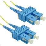 Dynamix FSM-SCSC-3 OS1 SC to SC Fibre Lead - 3m - Yellow 9 Micron - Duplex - Singlemode - G657A1 Bend Insensitive - LSZH Jacket