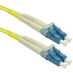 Dynamix FSM-LCLC-10 OS1 LC to LC Fibre Lead - 10m - Yellow 9 Micron - Duplex - Singlemode - G657A1 Bend Insensitive - LSZH Jacket
