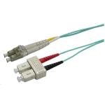 Dynamix FL-LCSC50-7H OM3 LC to SC Fibre Lead - 7.5m 50 Micron - Duplex - Multimode