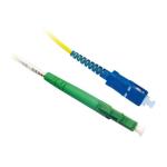 Dynamix FSM-LCASC-3-SX OS1 LC APC to SC Fibre Lead - 3m - Yellow 9 Micron - Simplex - Singlemode - G657A1 Bend Insensitive - LSZH Jacket