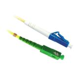 Dynamix FSM-SCALC-5 OS1 SC APC to LC Fibre Lead - 5m - Yellow 9 Micron - Duplex - Singlemode - G657A1 Bend Insensitive - LSZH Jacket