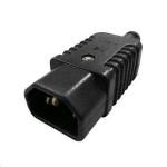 Dynamix PA-IEC14 IEC Plug Male C14 - 10A - Re-wireable - Screw Terminals