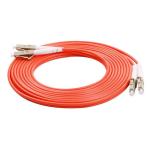 ETU-LINK Fiber Cable - 3m - Orange LC to LC - OM2 - Multimode - 50/125µm