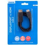 Laser CB-DHDMI 1M Display to HDMI Cable