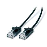 Laser CB-C6-0-30BLK 0.30m  Ultra Slim Cat6 Network Cable Black