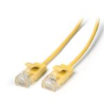 Laser CB-C6-01YLO 1m  Ultra Slim Cat6 Network Cable Yellow