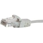 Legrand PLC6WE-0.5SL Cat6 RJ45 Patch Cord - 50cm - White UTP - Slimline