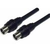 Dynamix CA-RF-MM2 Coaxial RF Male to Male Aerial Cable - 2m Dynamix CA-RF-MM2 Coaxial RF Male to Male Aerial Cable - 2m