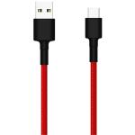 Xiaomi USB-A to USB-C Cable - 1m - Red High Quality Braided - Durable - Supports Samsung Fast Charging
