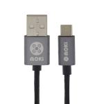 Moki ACC-MSTMCAB SynCharge USB-A to Micro USB Cable - 90cm Braided