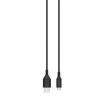 Mophie Premium USB-A to Micro USB Cable - 2m - Black Durable Braided Nylon - Heavy-Duty Construction
