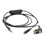 Zebra USB Scanner Cable for Motorola Scanners - 9-pin female - Straight